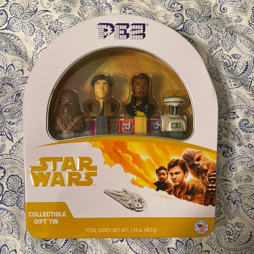 Star Wars Pez tin